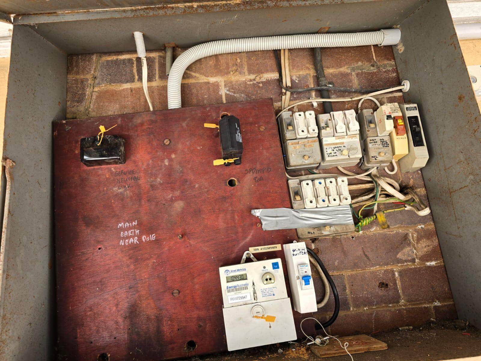 Recent electrical work