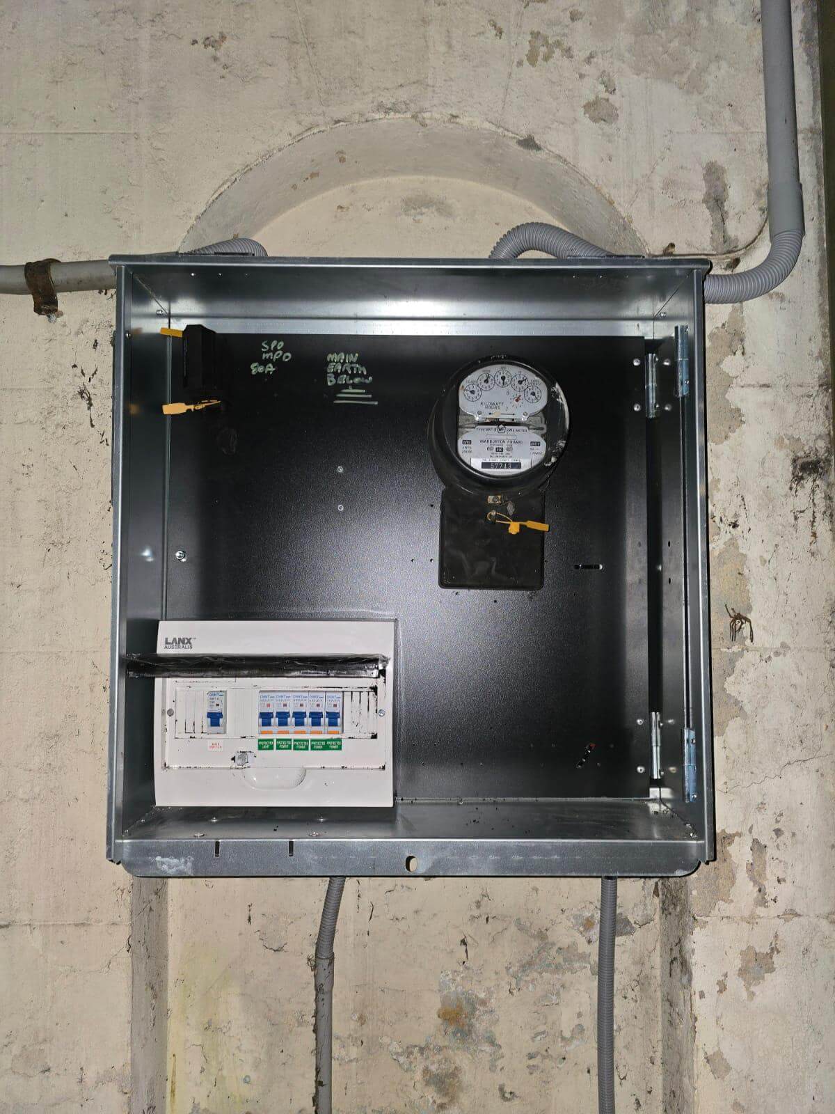 Recent electrical work